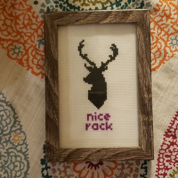 Inappropriate Handmade Cross Stitch - Picture 2 of 3